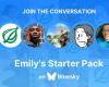 Bluesky allows you to create custom starter packs to encourage other users to join your communities