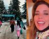 This is how Martina, Virginia Gallardo’s daughter, looks today: the tender vacation in the snow
