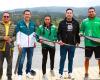 Indeportes delivers sports implementation to the Boyacá Canoeing League